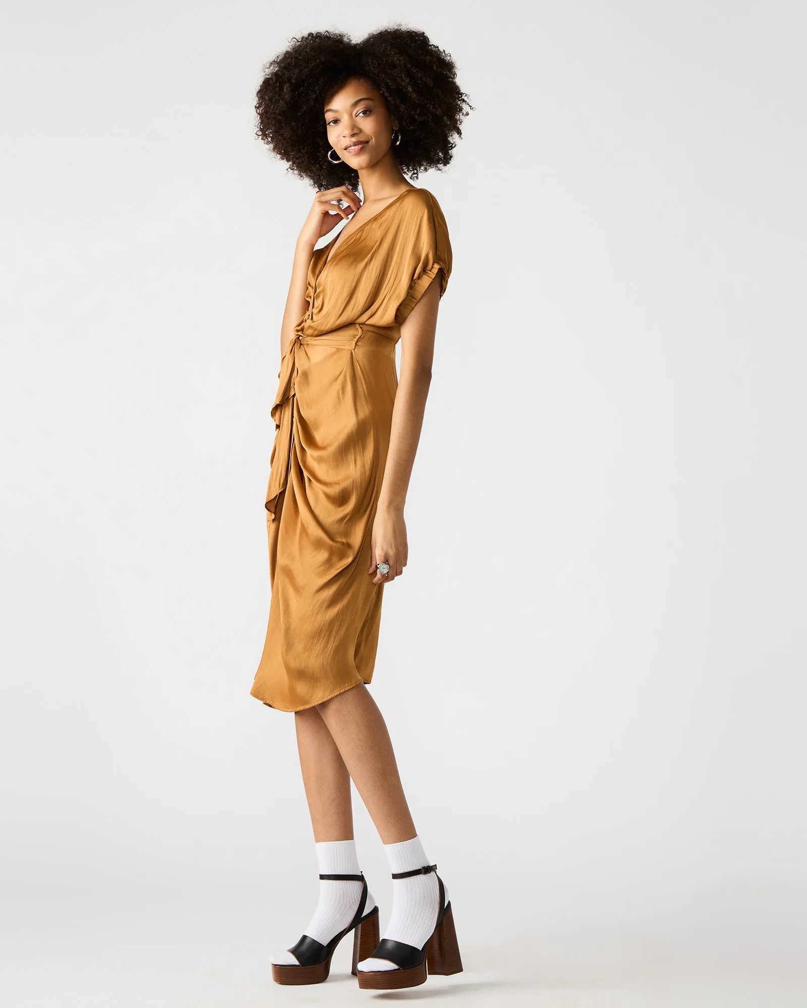 BRUNO DRESS CARAMEL