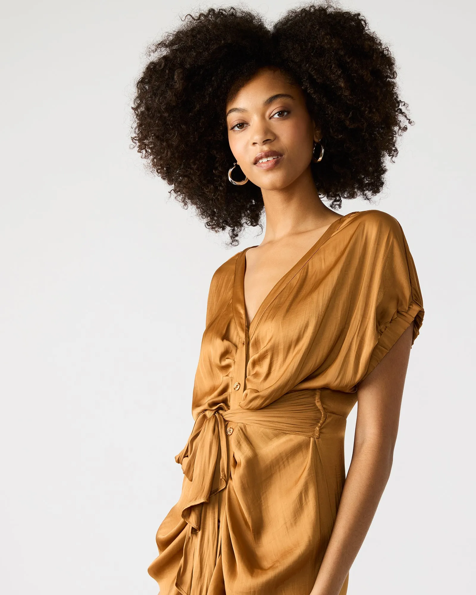 BRUNO DRESS CARAMEL