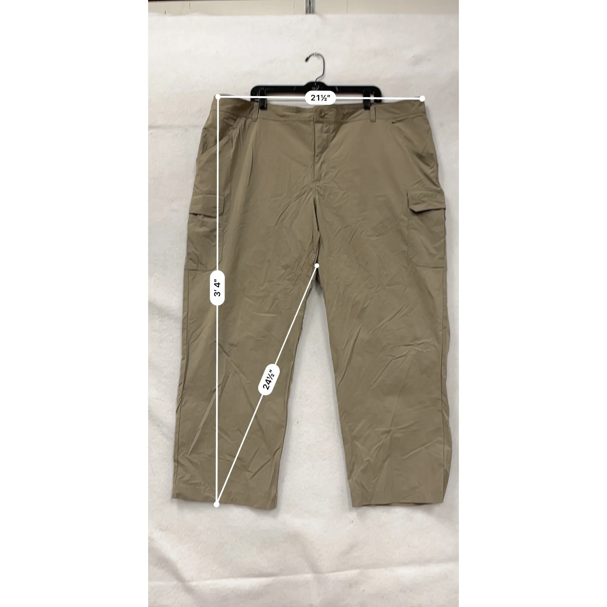 Cabelas Mens Classic Fit Cargo Pants 46x30 #8054
