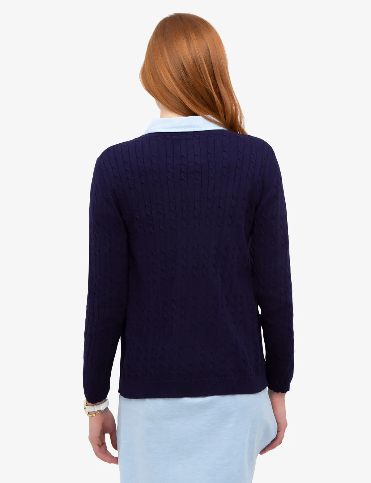 CABLE KNIT CARDIGAN