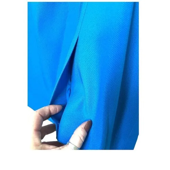Calvin Klein Womens Blue Pencil Skirt Plus Size 24 W Workwear NWT