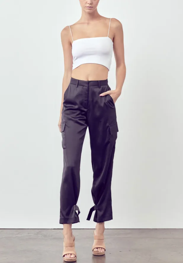 Cargo Buckle Pants