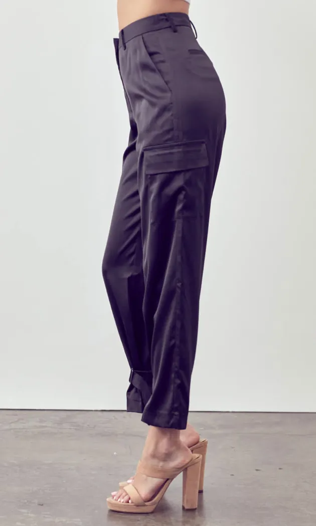 Cargo Buckle Pants
