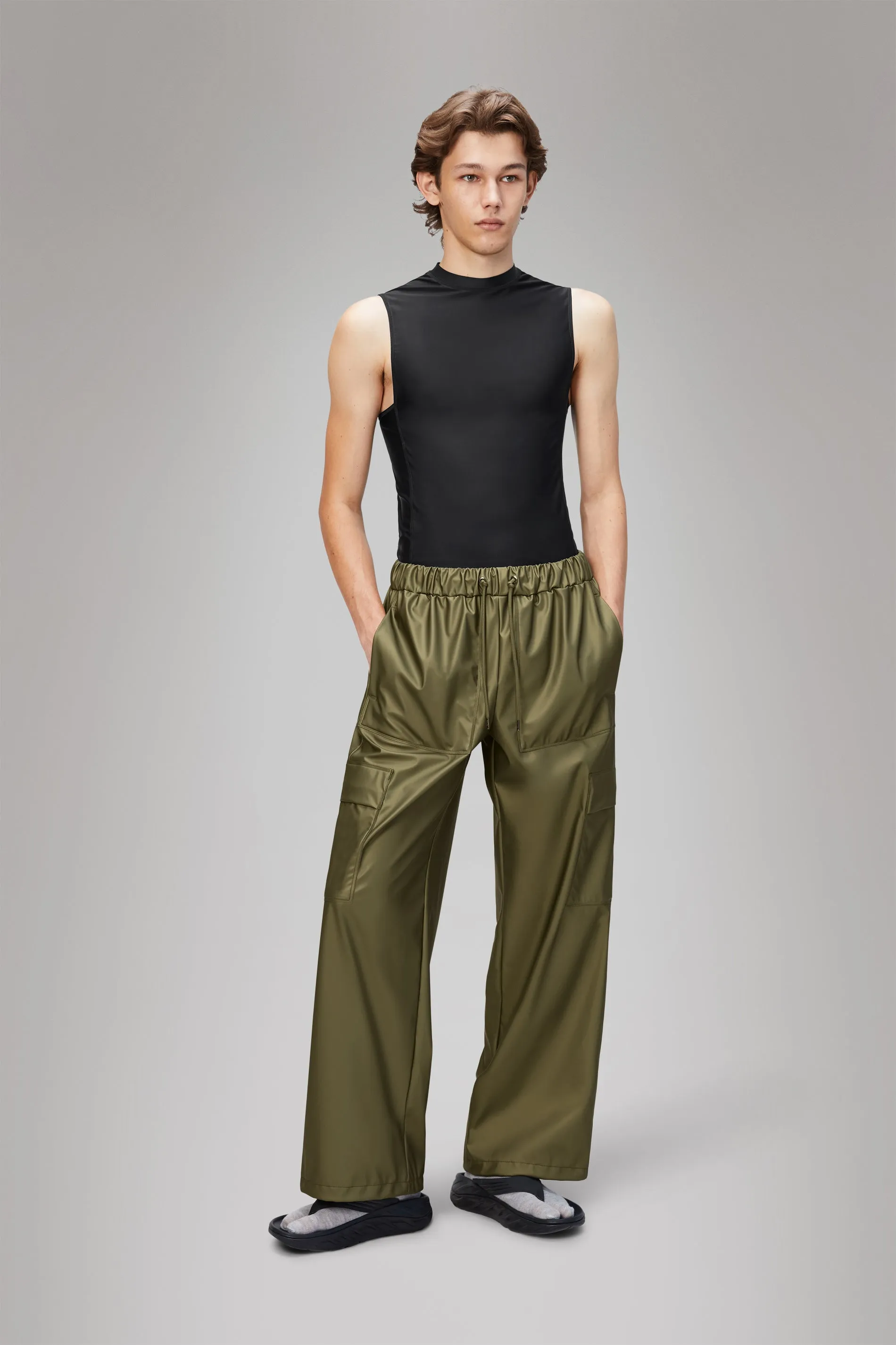 Cargo Rain Pants Wide