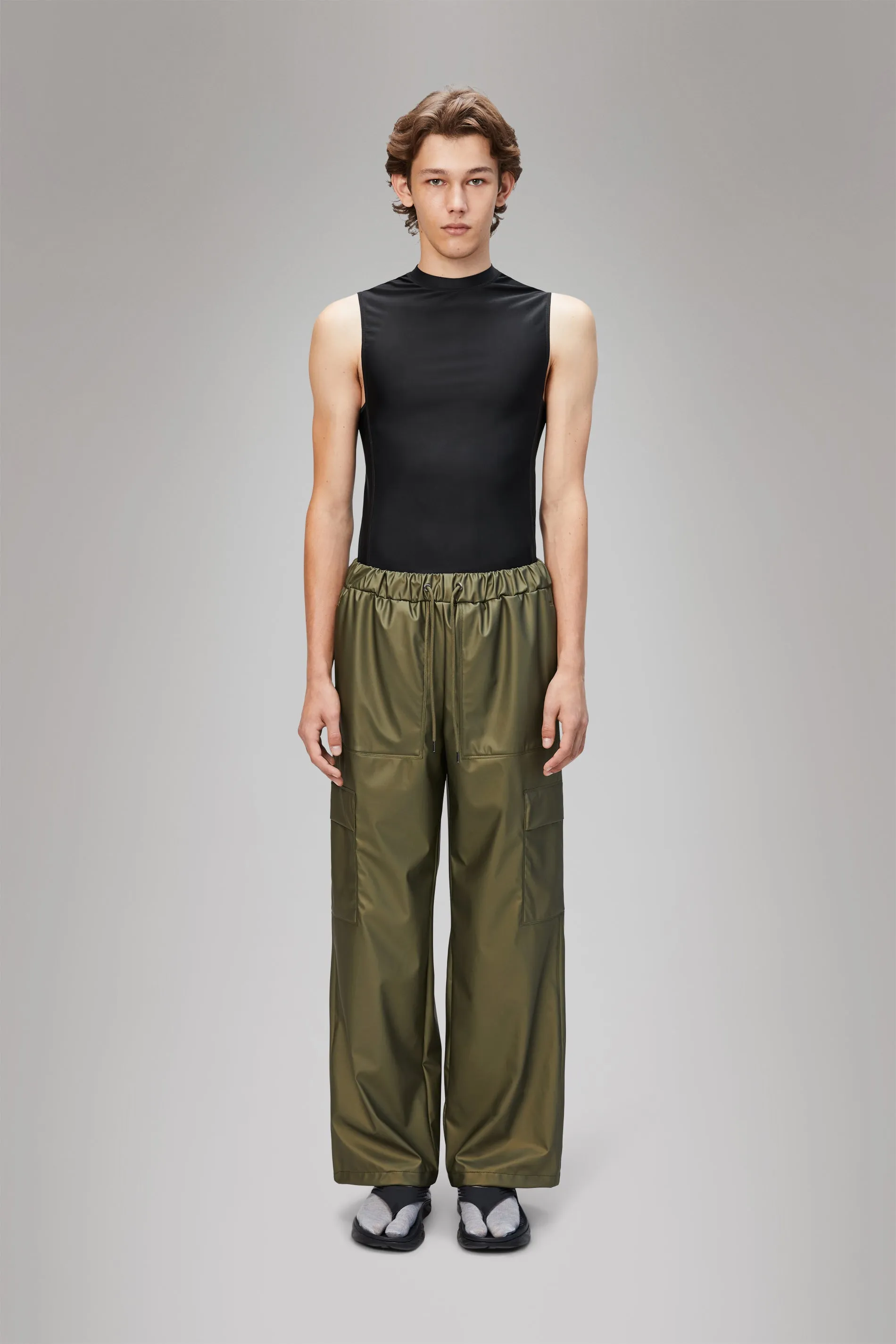 Cargo Rain Pants Wide