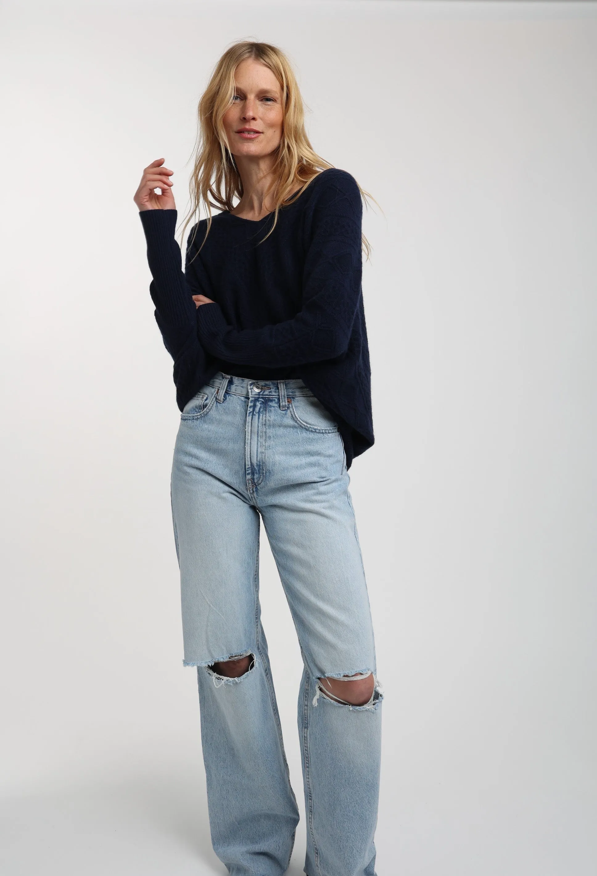 Cashmere Kendall Oversized Sweater