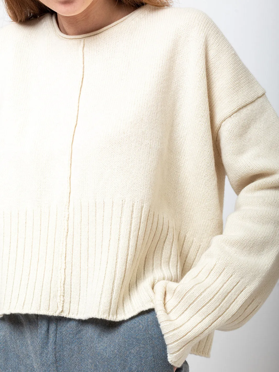 Cashmere Pullover - Natural