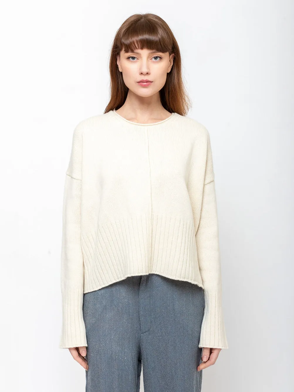 Cashmere Pullover - Natural