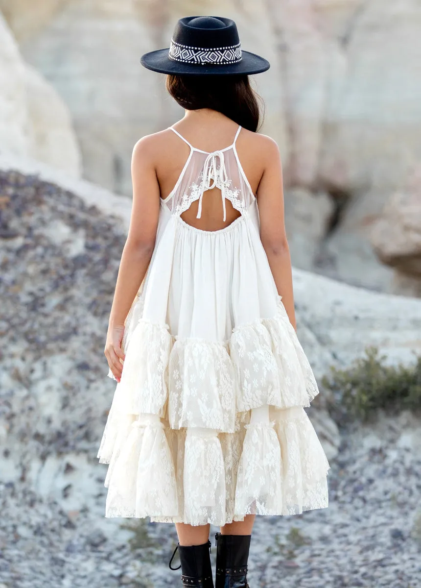 Catrina Dress in Cloud