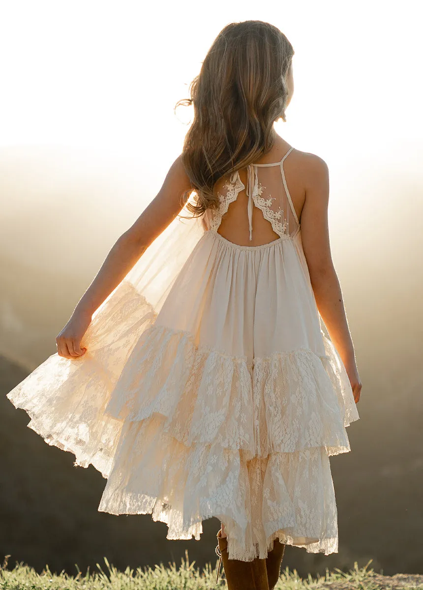 Catrina Dress in Cloud