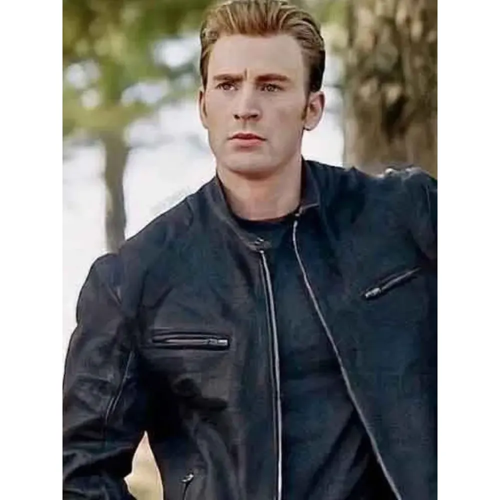 Chris Evans Avengers: Endgame Leather Jacket