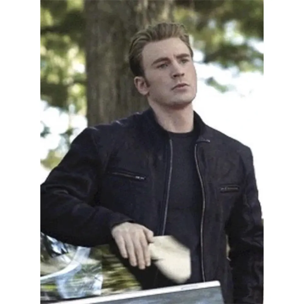 Chris Evans Avengers: Endgame Leather Jacket
