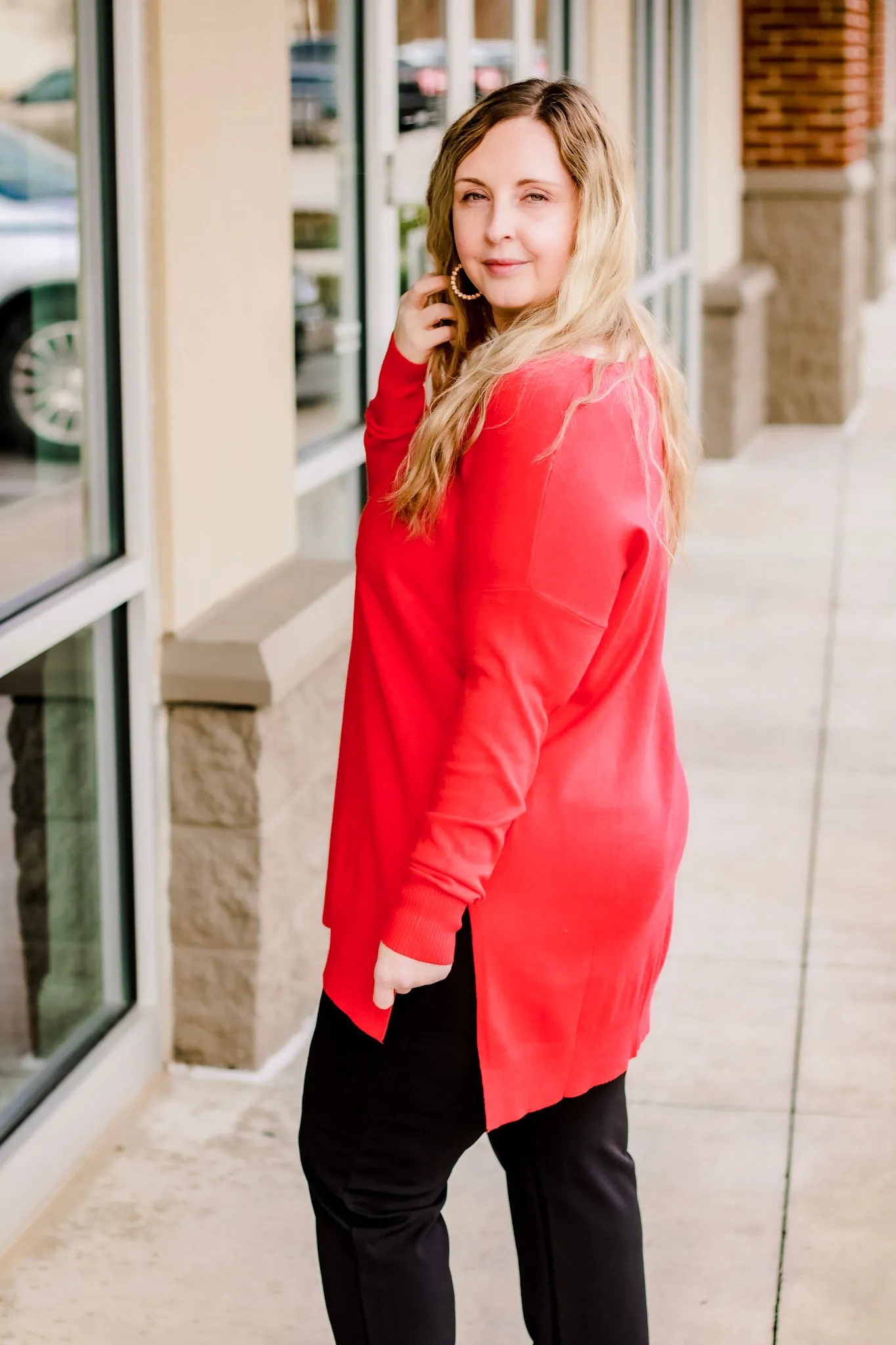 Christmas Is Coming Red Sweater
