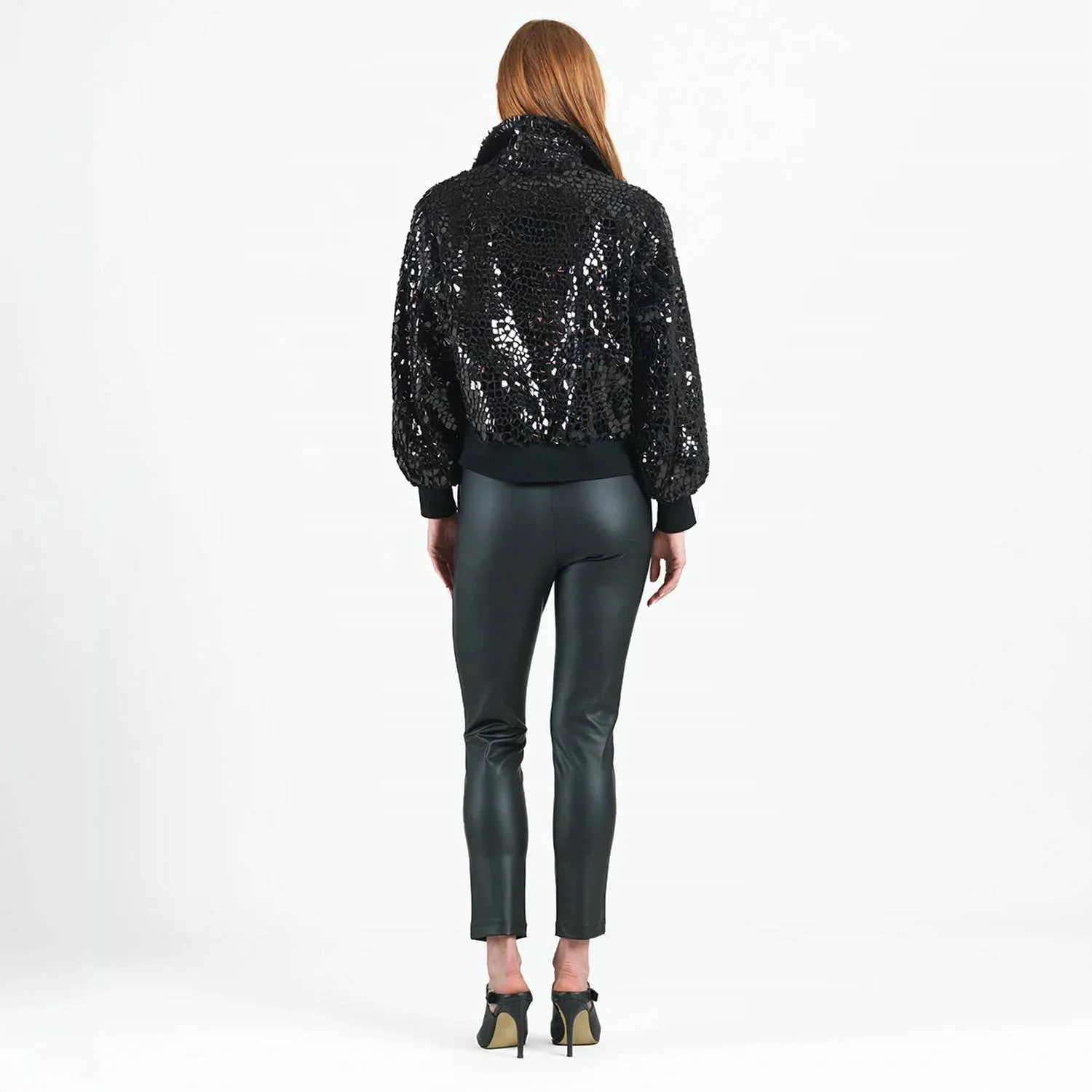 Clara Sun Woo - Shimmer Crush Jacket