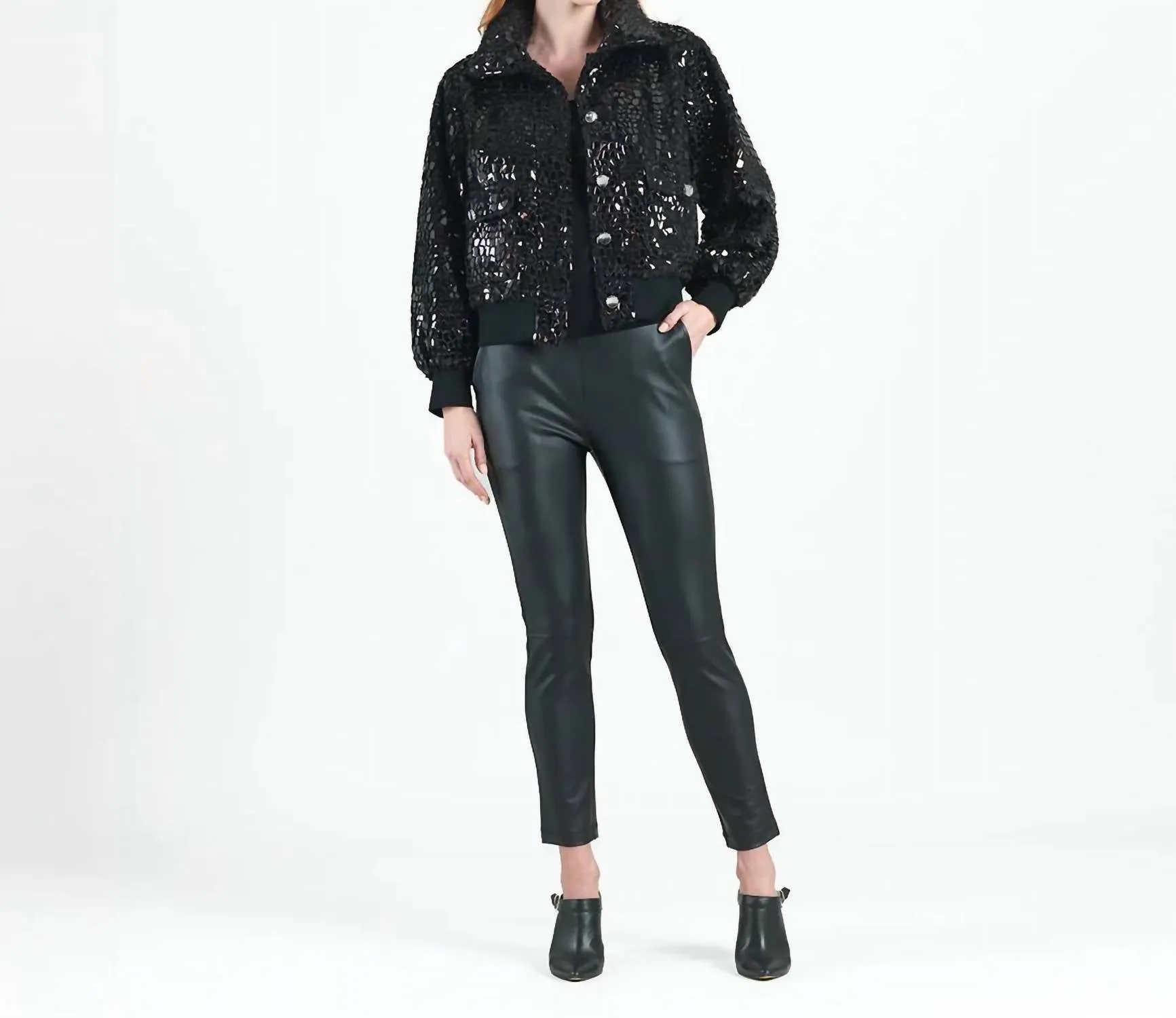Clara Sun Woo - Shimmer Crush Jacket