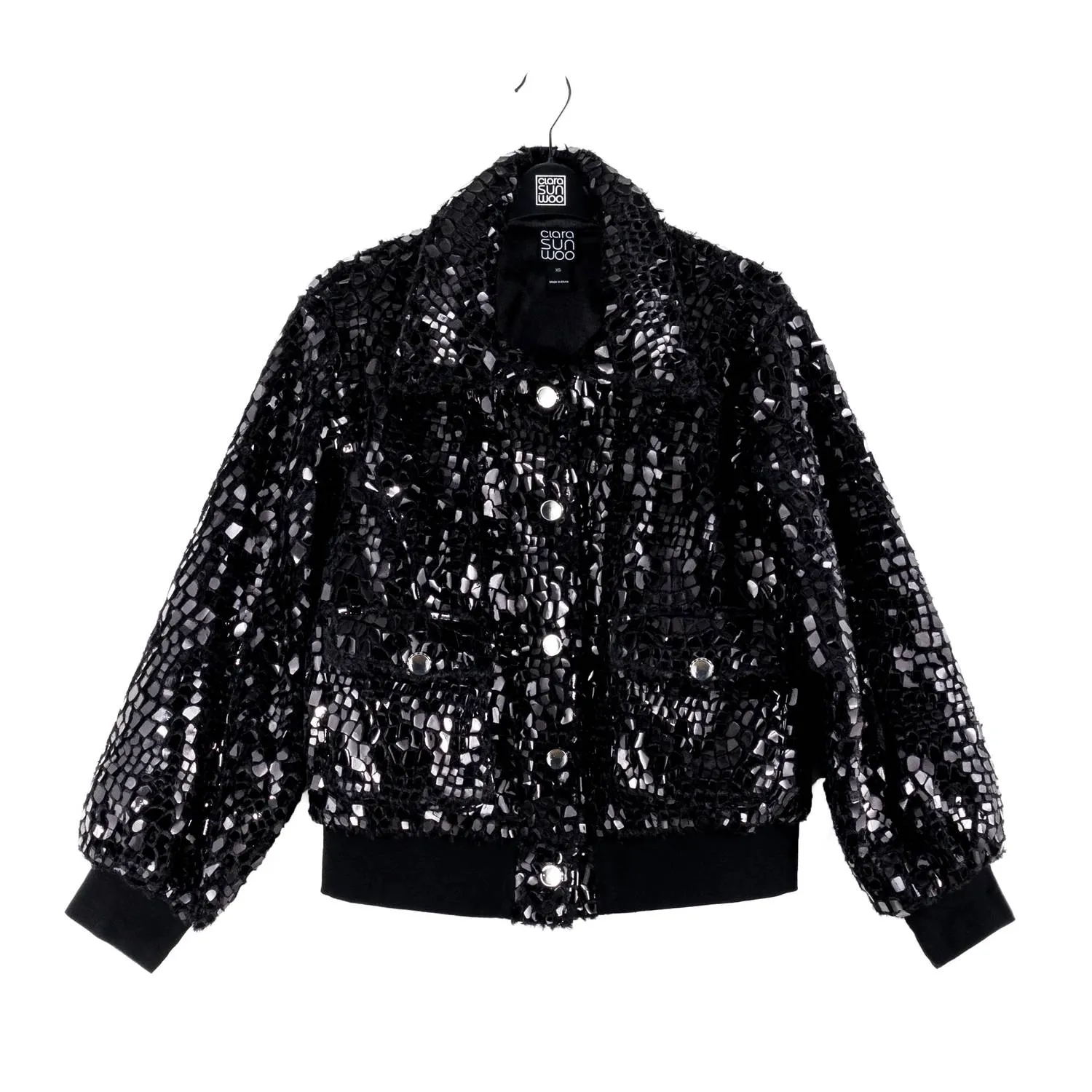 Clara Sun Woo - Shimmer Crush Jacket