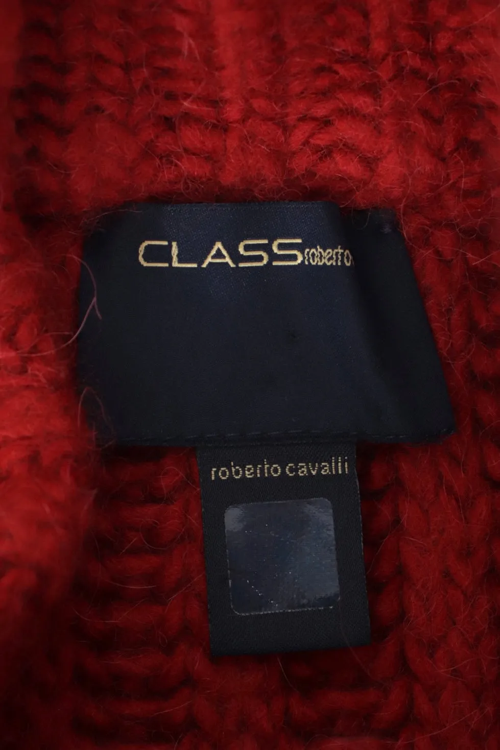 Class Roberto Cavalli Wool & Alpaca Cardigan