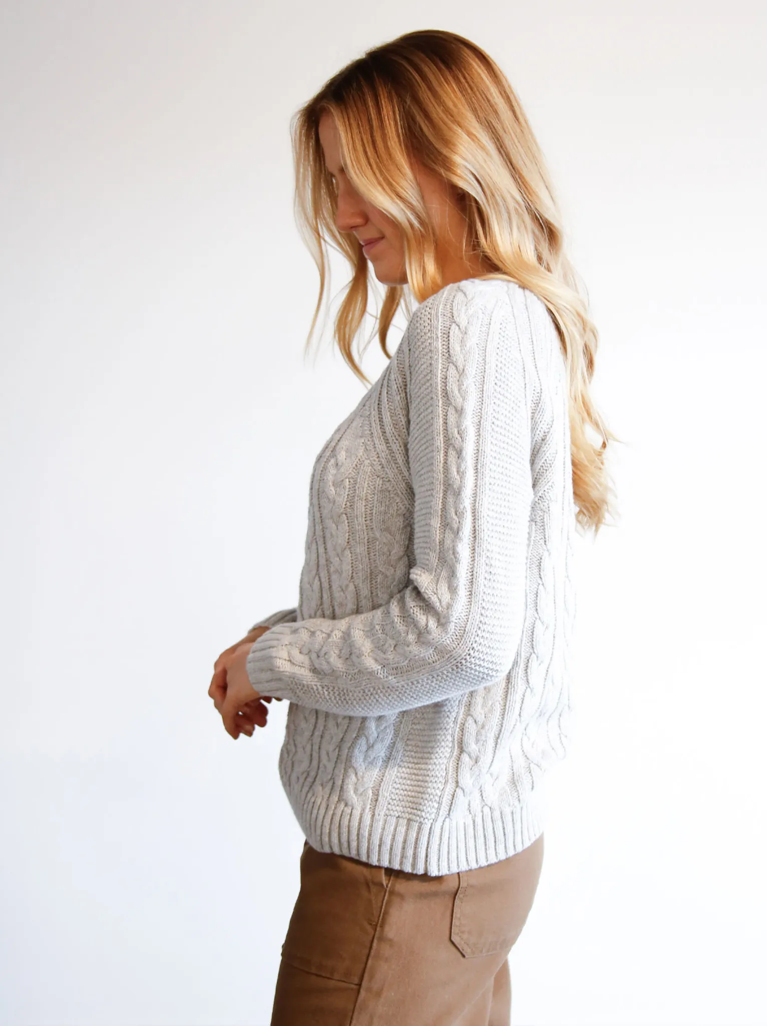 Claudette Fisherman Sweater