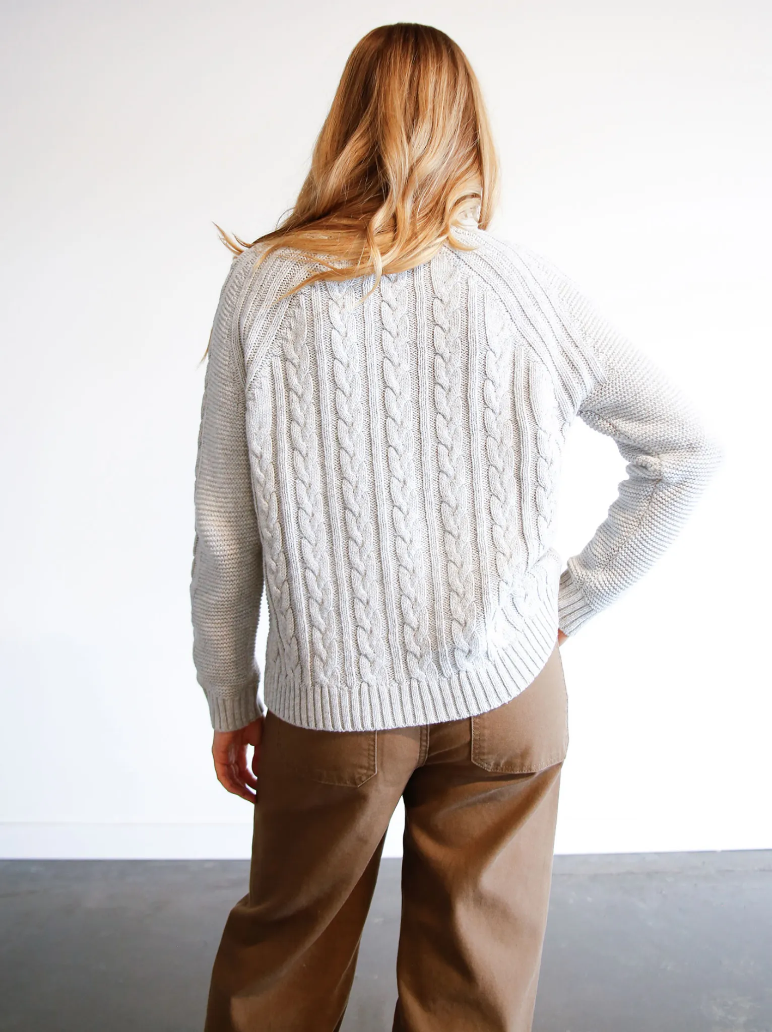 Claudette Fisherman Sweater