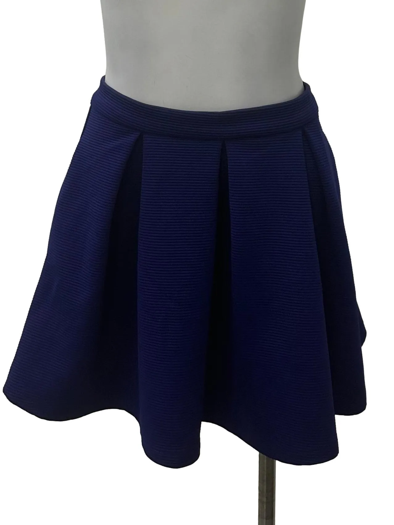 Cobalt Blue Mini Skirt