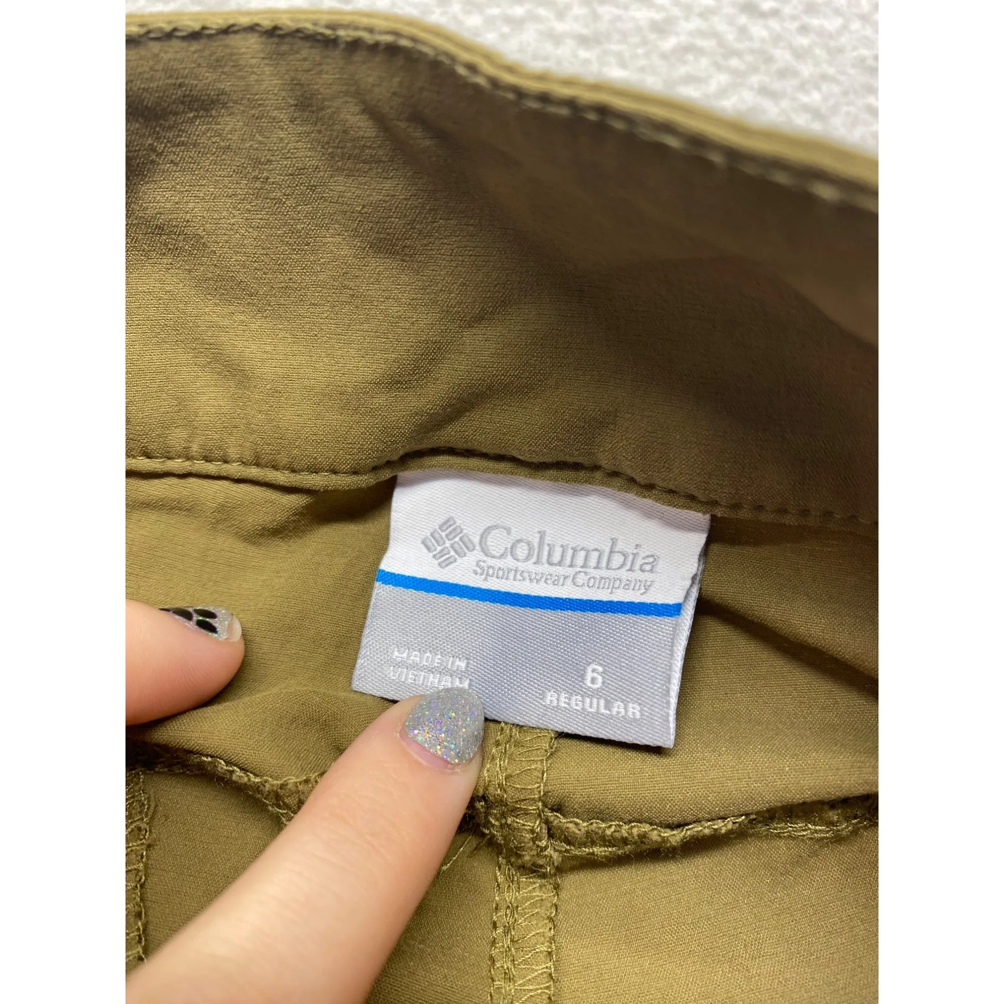 Columbia Womens Outdoor Cargo Pants Size 6 Regular #7190