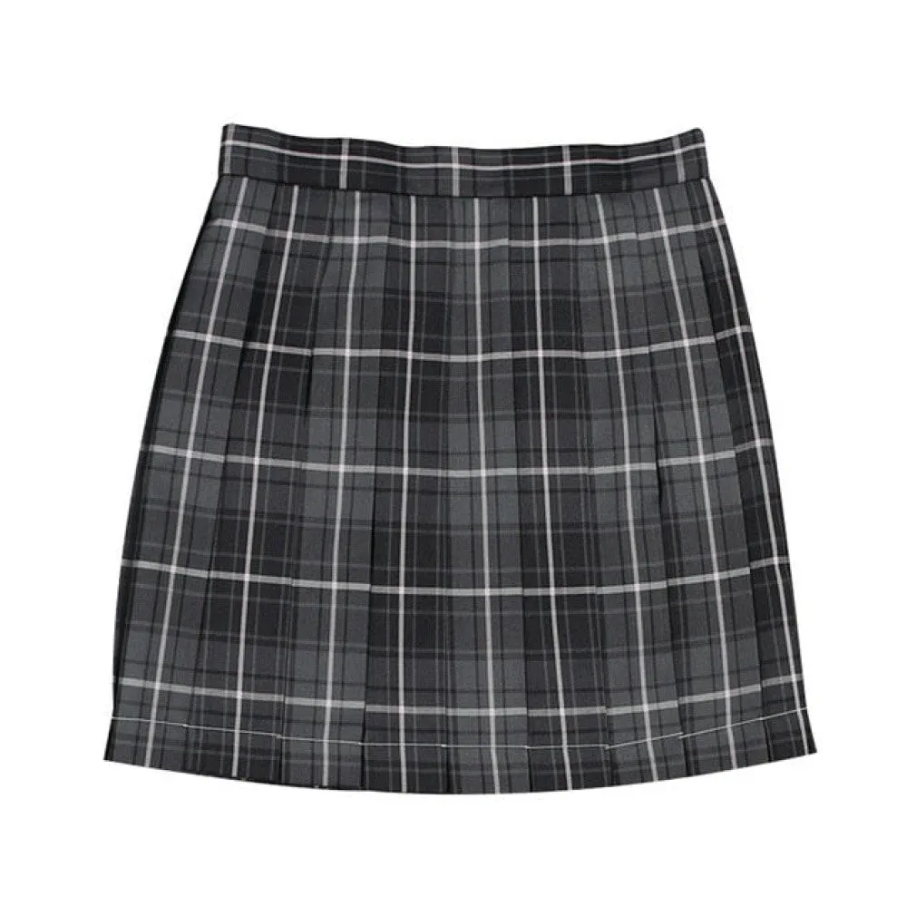 ContiNent 33 Plaid Women Pleated Skirt Bow Knot Summer High Waist Preppy Girls Dance Mini Skirt Cute A Line
