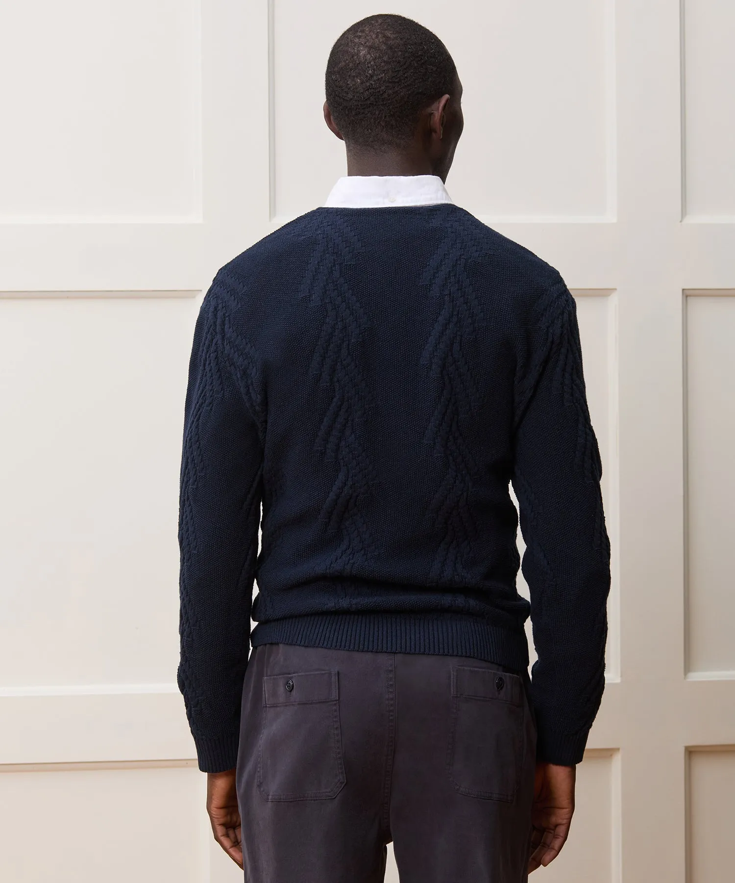 Cotton V-Neck Sweater