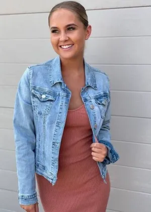 Country Denim Vintage Wash Denim Jacket