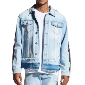 Crysp Denim Men Kai Denim Jacket (Blue)