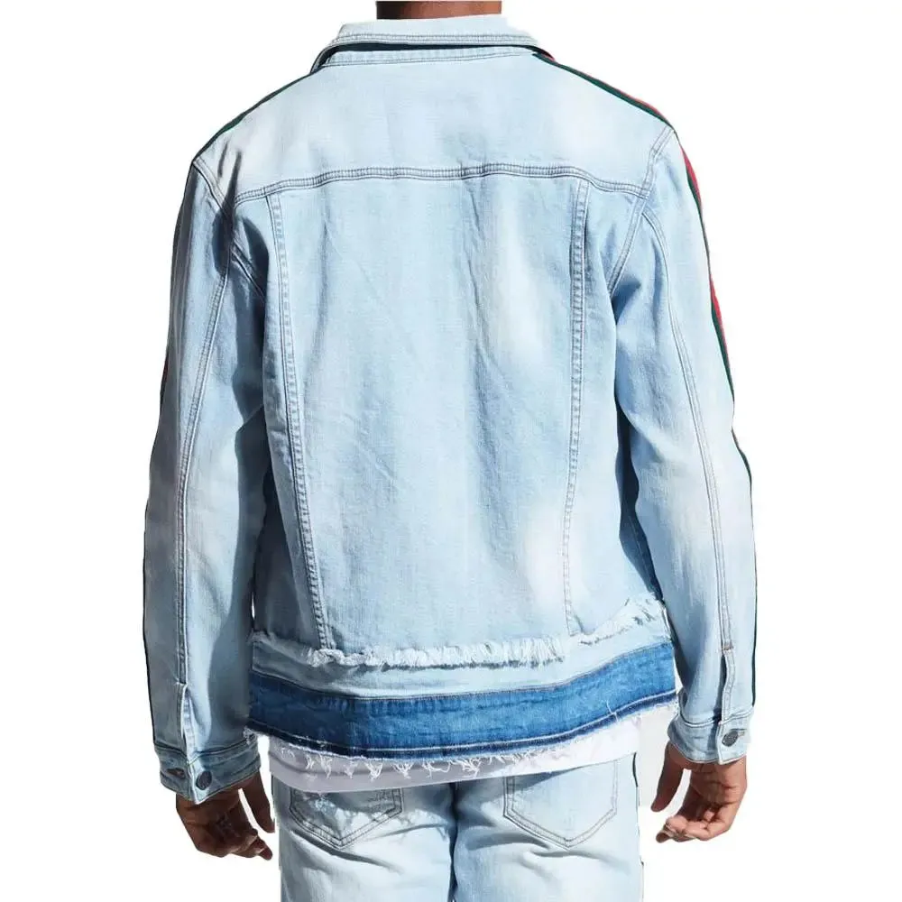 Crysp Denim Men Kai Denim Jacket (Blue)