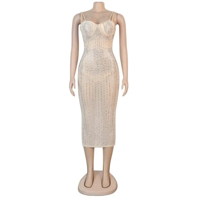 Crystal Midi Dress