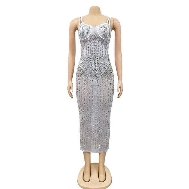 Crystal Midi Dress