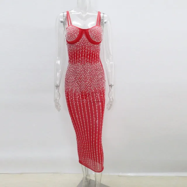 Crystal Midi Dress