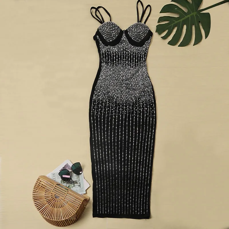 Crystal Midi Dress