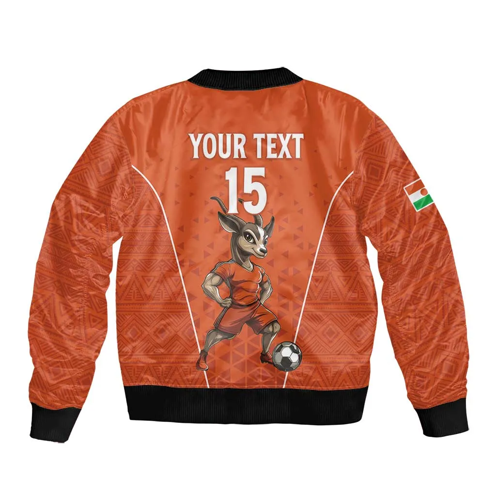 Custom Niger Football Bomber Jacket Allez Menas LT15