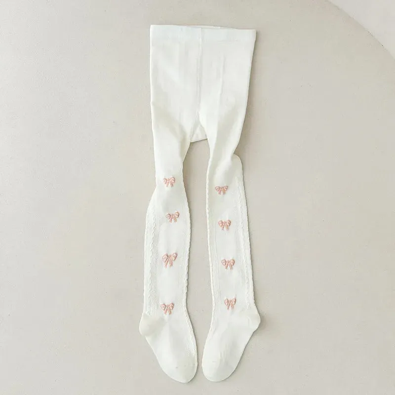 Cute Knit Bow Leggings