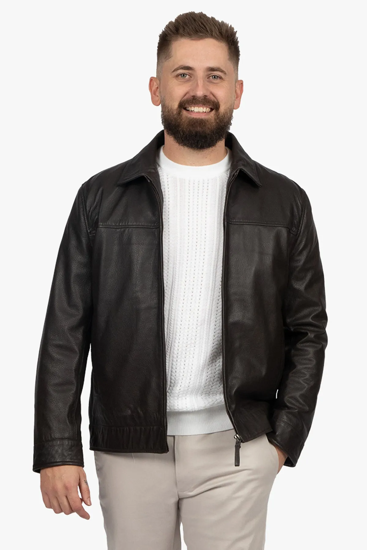 Daniel Hechter | Sparta Leather Jacket