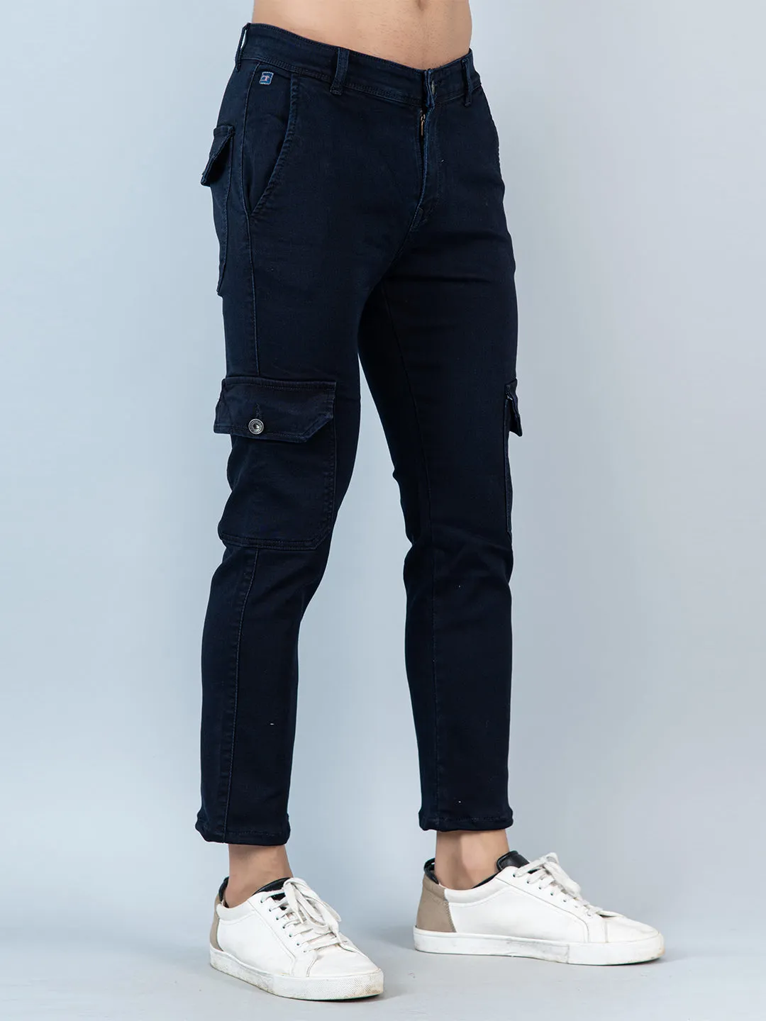 Dark Blue Cargo Pants