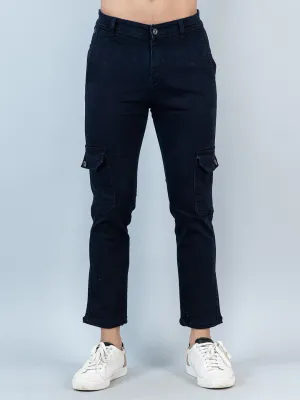Dark Blue Cargo Pants