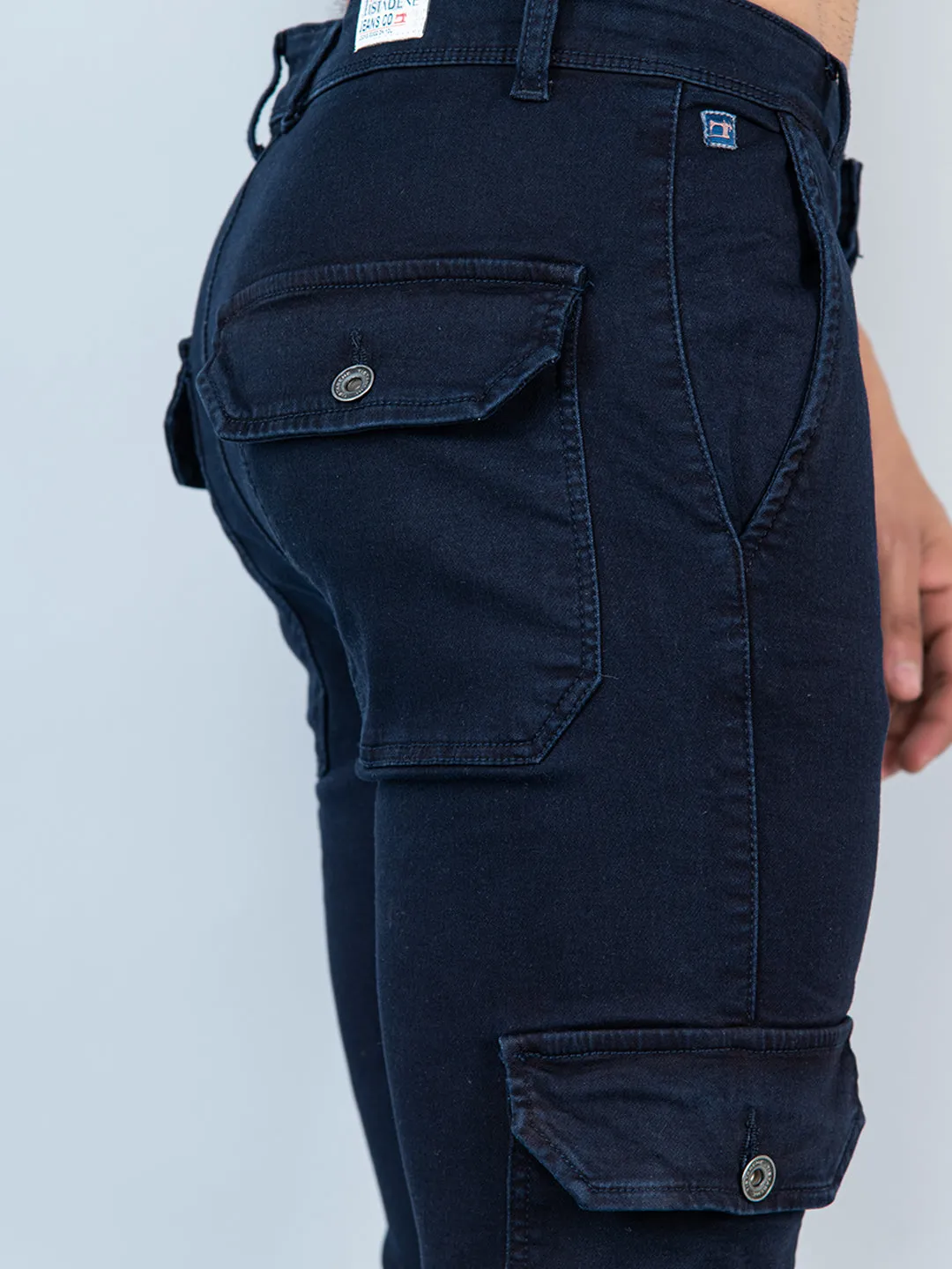 Dark Blue Cargo Pants