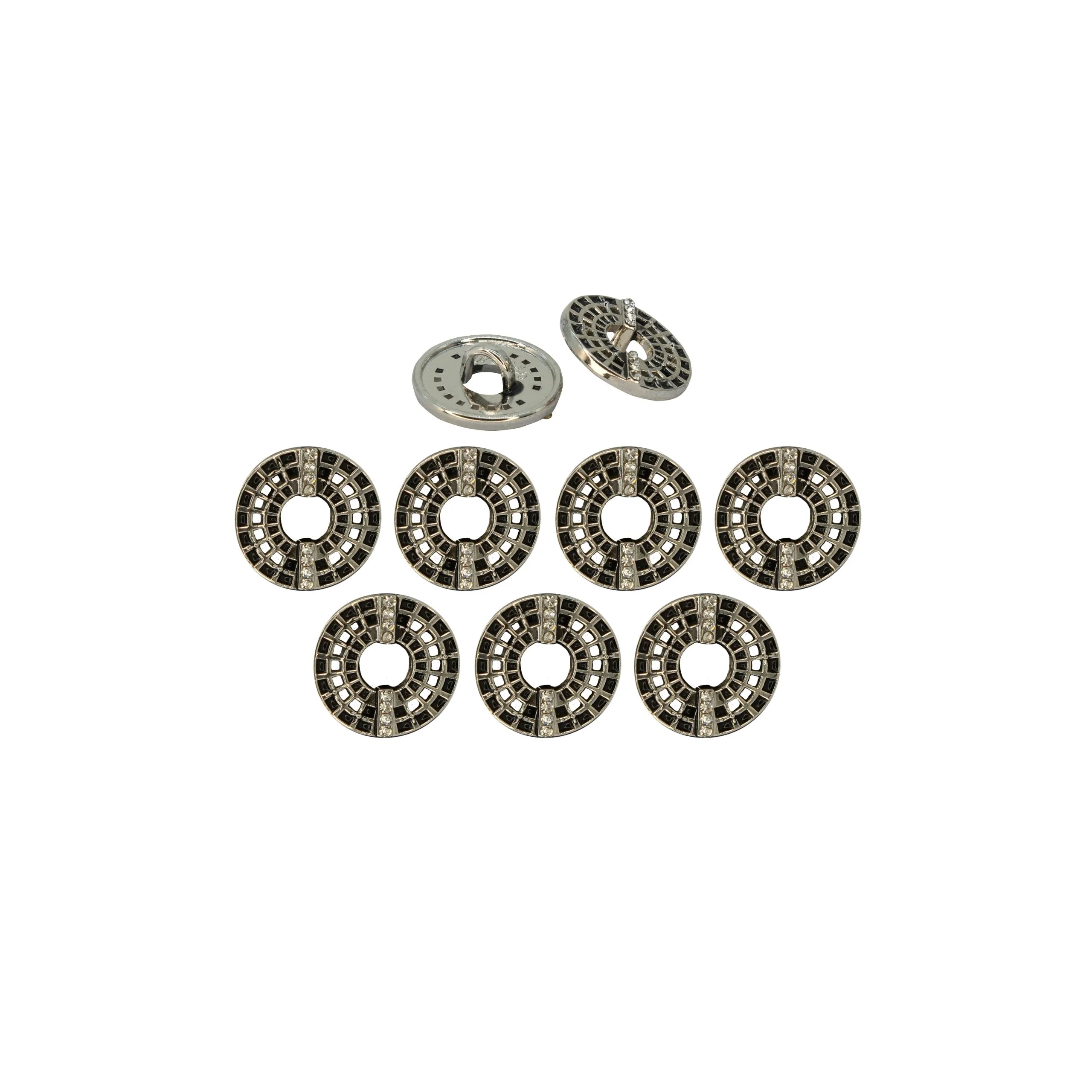 Decorative Gold Laser Cut Button