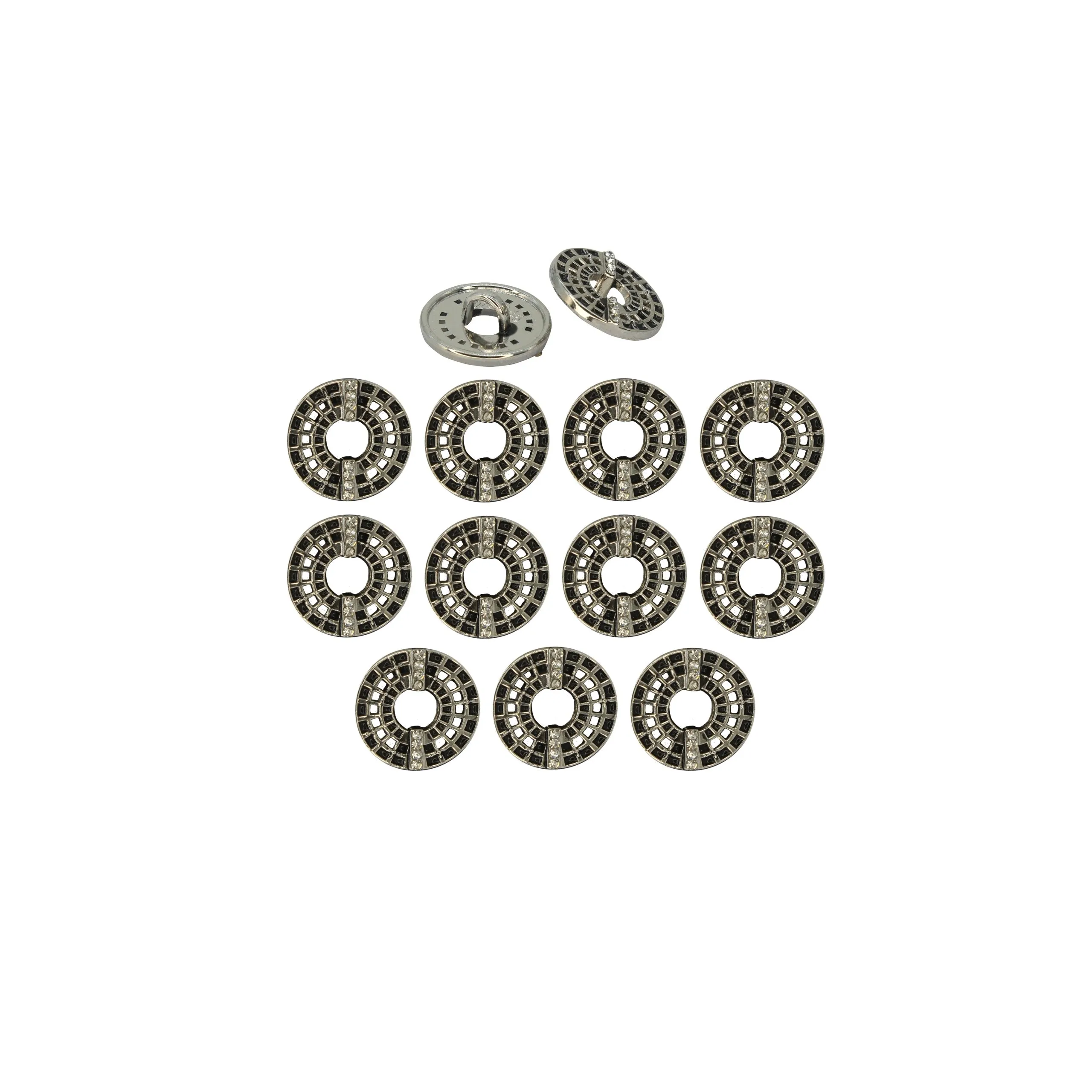 Decorative Gold Laser Cut Button