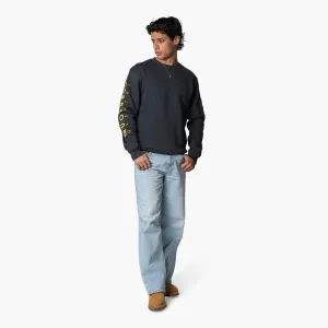 DEFENDER CREWNECK | ANTHRACITE/YELLOW