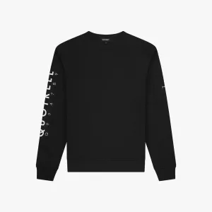 DEFENDER CREWNECK | BLACK/WHITE