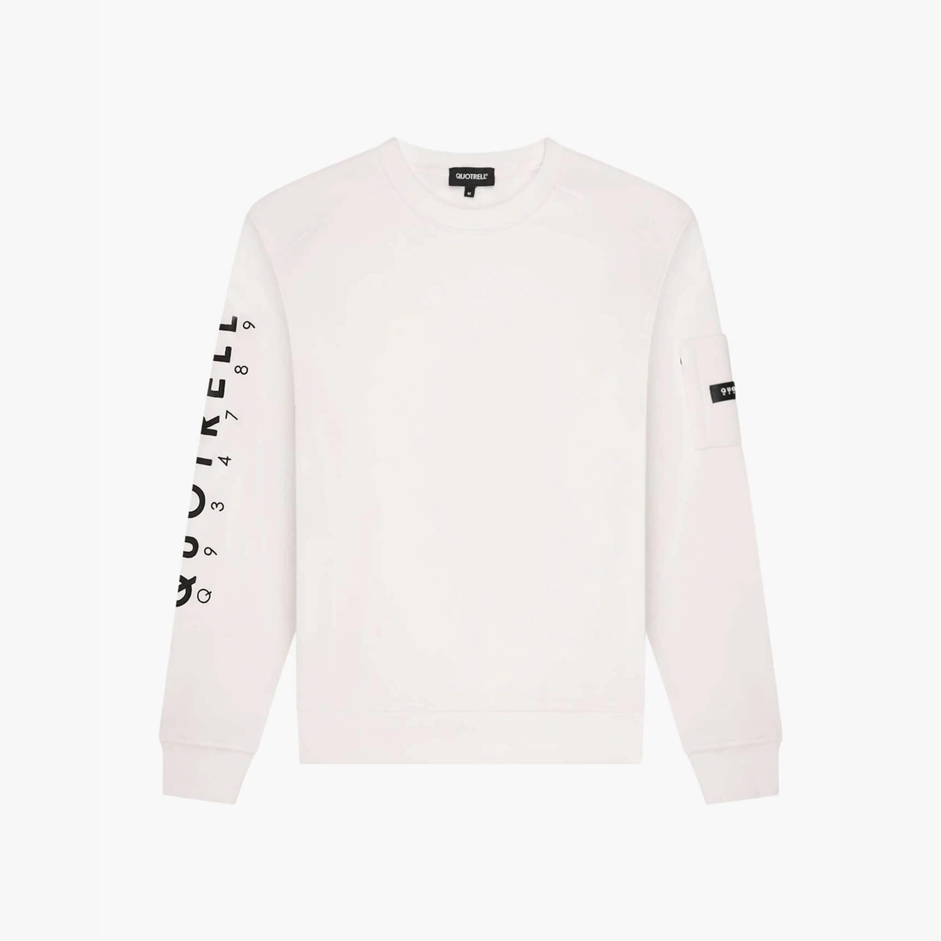 DEFENDER CREWNECK | OFF WHITE/BLACK