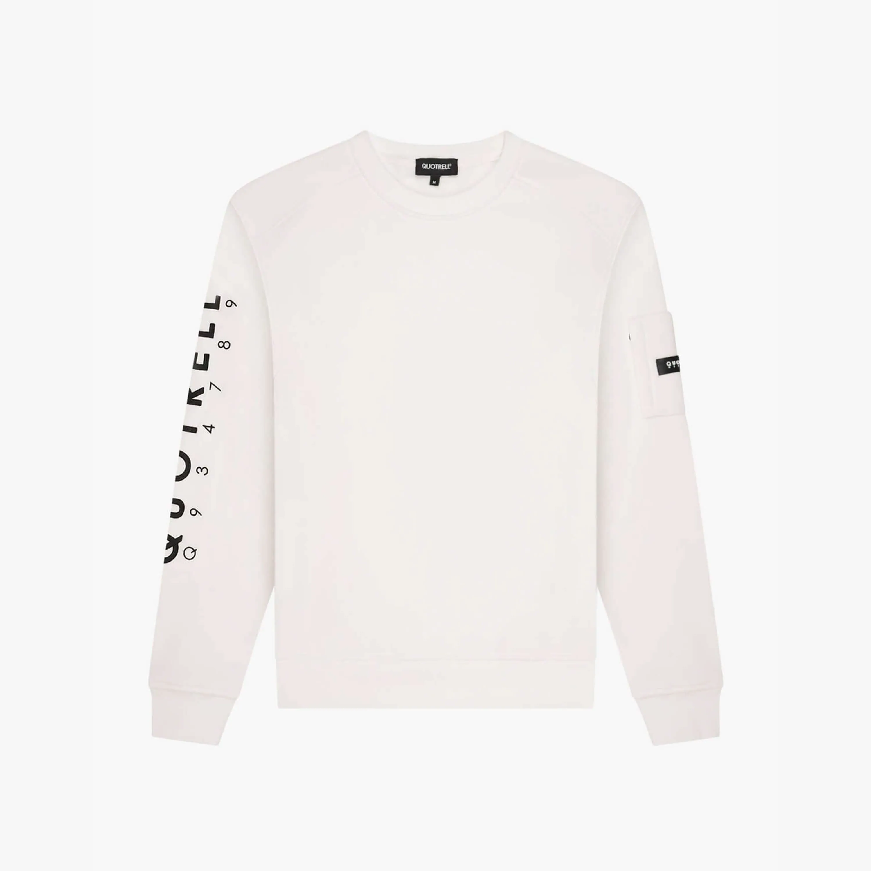 DEFENDER CREWNECK | OFF WHITE/BLACK