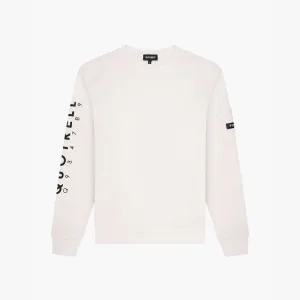DEFENDER CREWNECK | OFF WHITE/BLACK