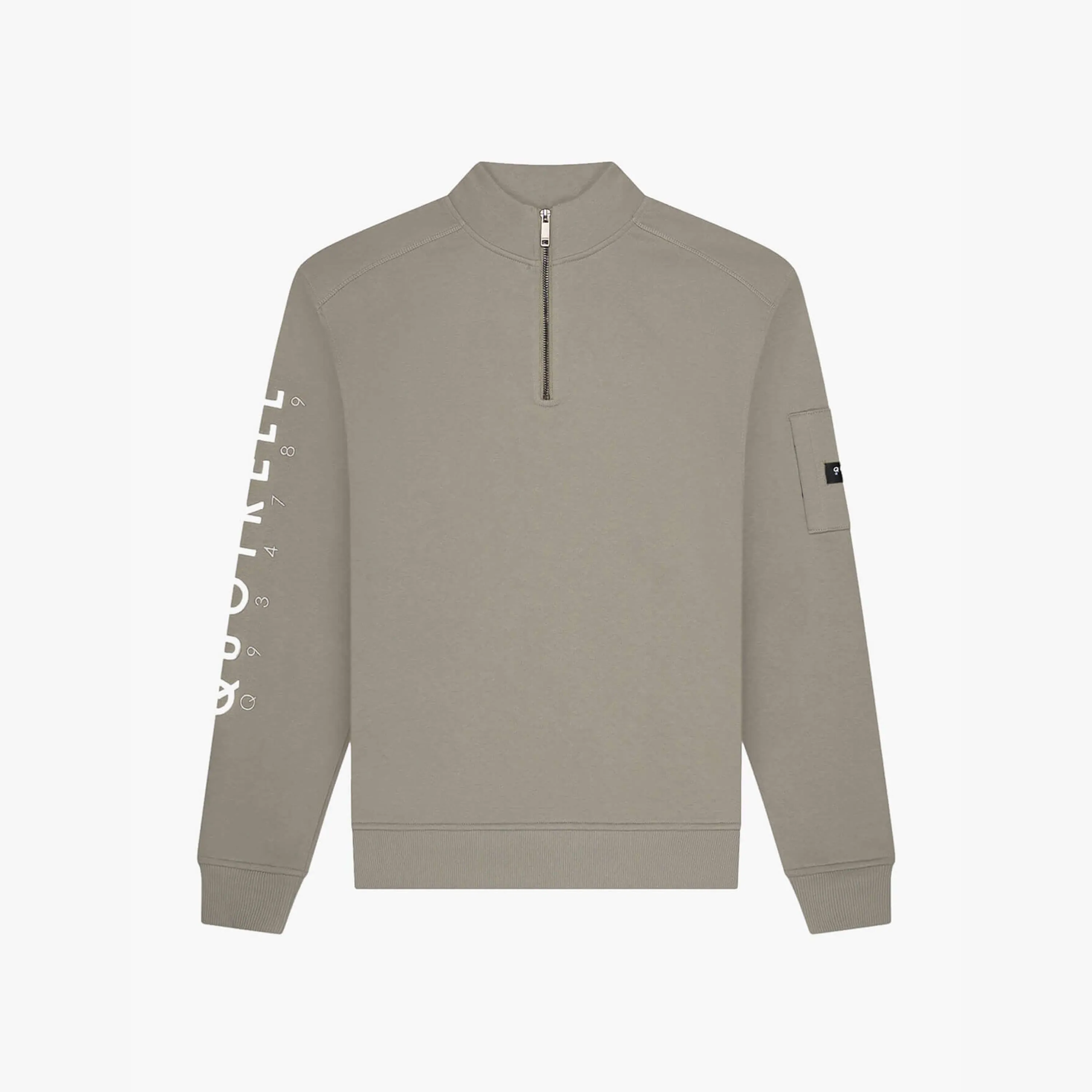 DEFENDER HALFZIP | FADED OLIVE/WHITE
