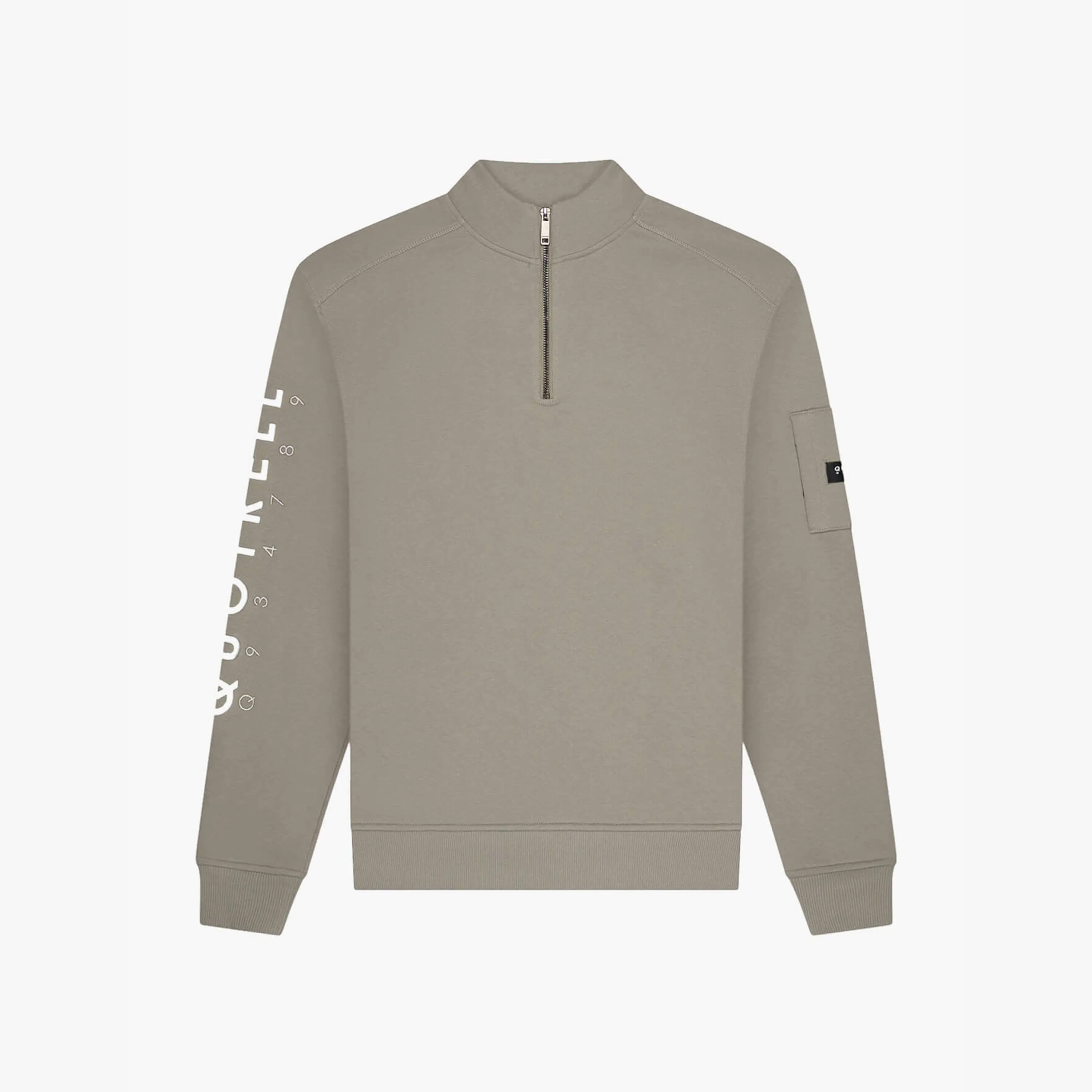 DEFENDER HALFZIP | FADED OLIVE/WHITE