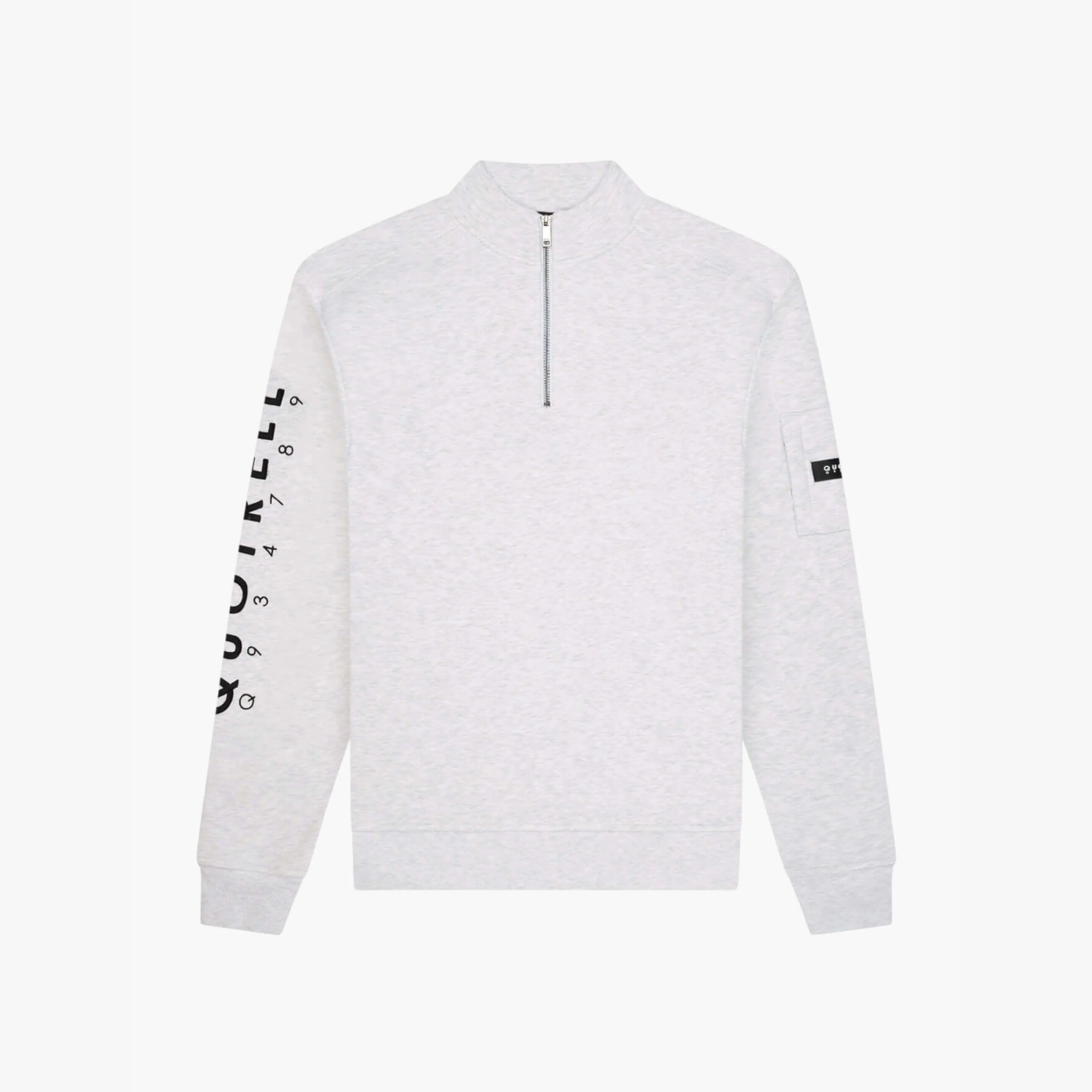 DEFENDER HALFZIP | LIGHT GREY MELEE/BLA
